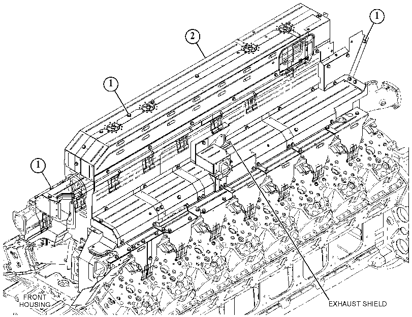 SHIELD GP-AFTERCOOLER 5398281 CAT