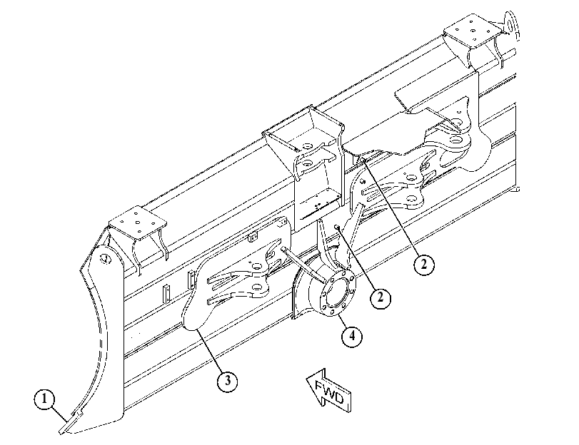 BLADE AS-STRAIGHT 5577474 CAT