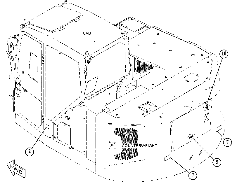 Плёнка 5476502 CAT