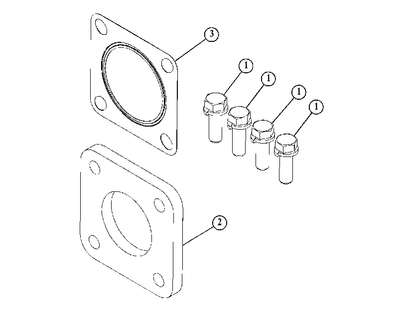 MOUNTING GP-EXHAUST 5329705 CAT
