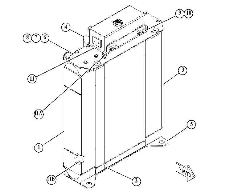 COOLING GP 5055755 CAT