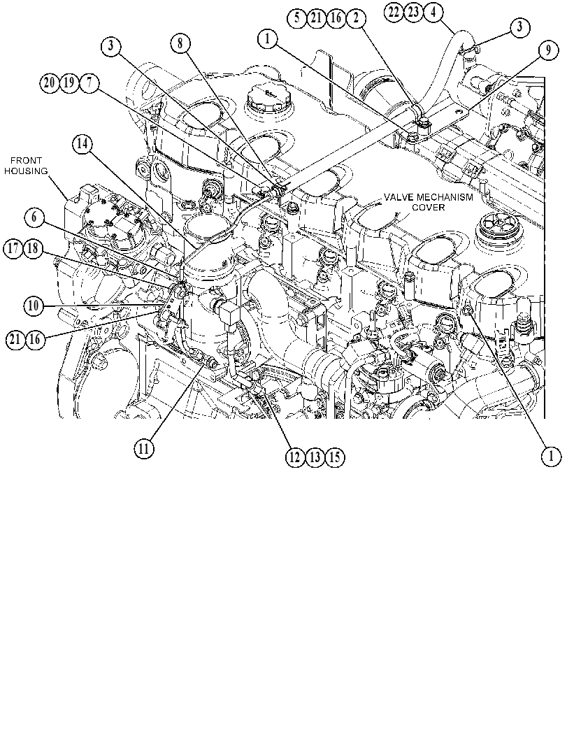 LINES GP-TURBOCHARGER 3820896 CAT
