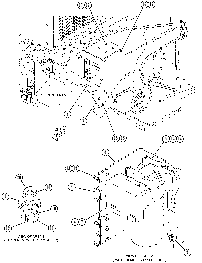 FILTER & MTG GP-TRANSMISSION 5500658 CAT