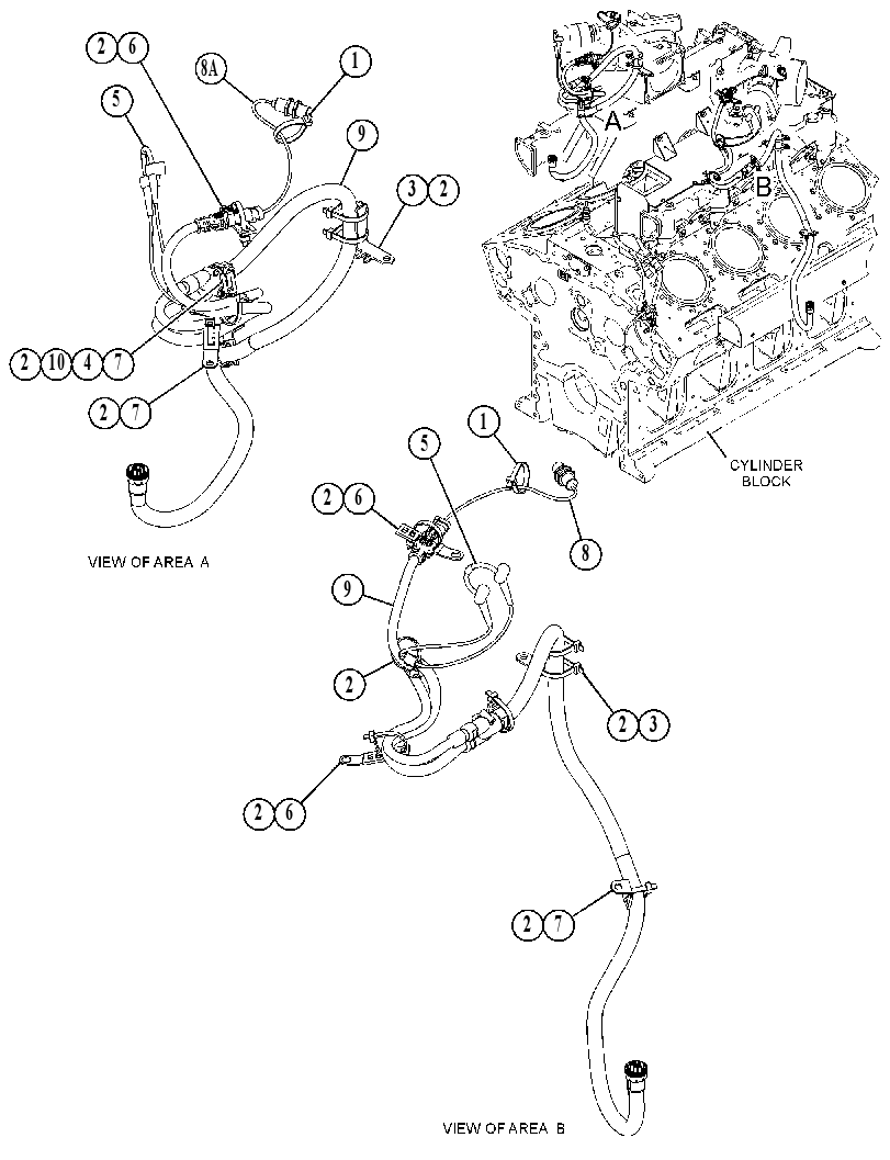 WIRING GP-AIR SHUTOFF 5699600 CAT