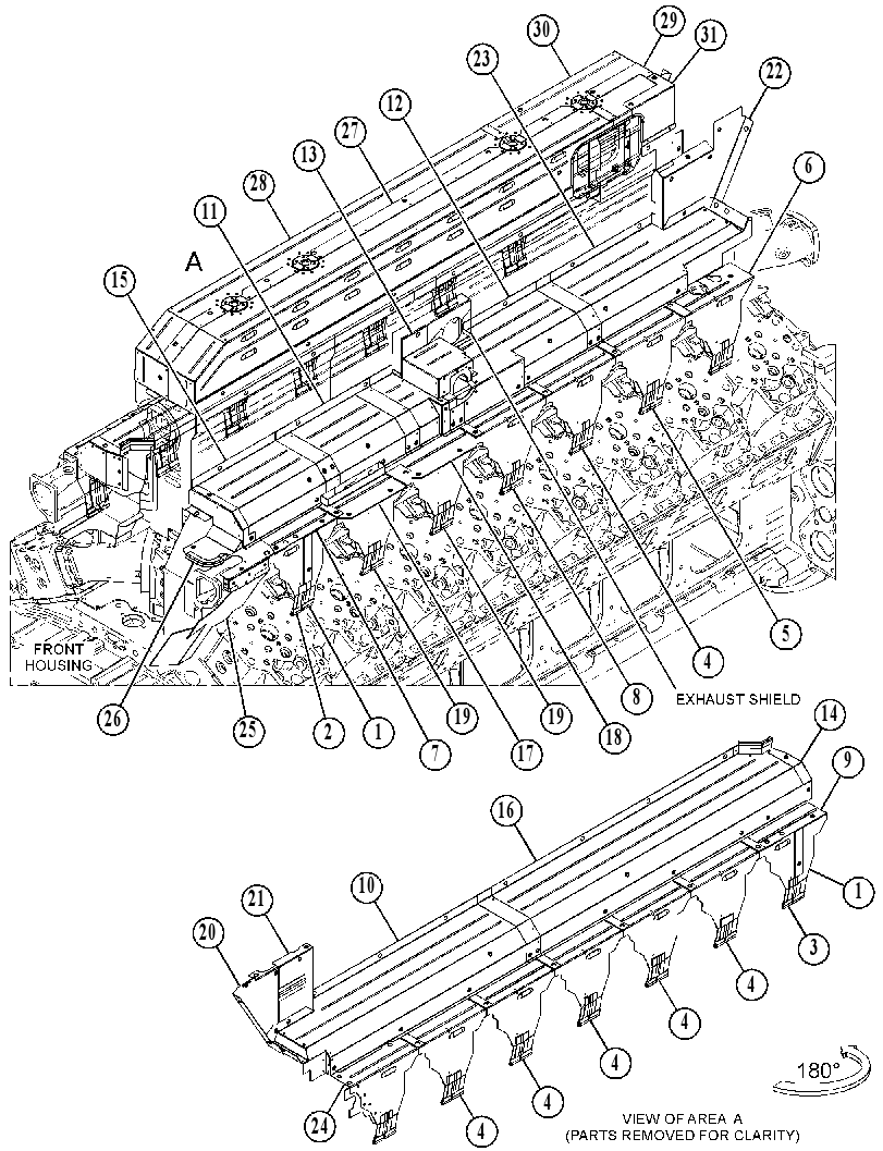 SHIELD GP-AFTERCOOLER 5176816 CAT