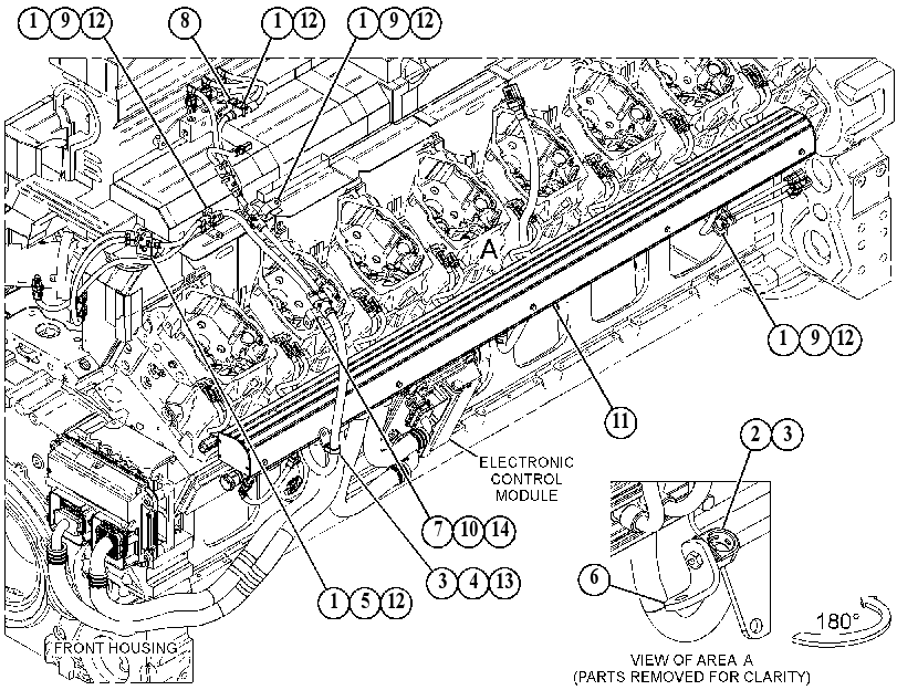 HARNESS GP-ENGINE 5532035 CAT
