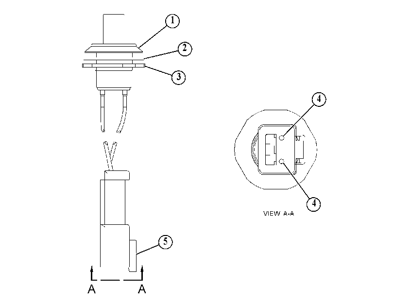 SWITCH AS-PUSH BUTTON 9X9688 CAT