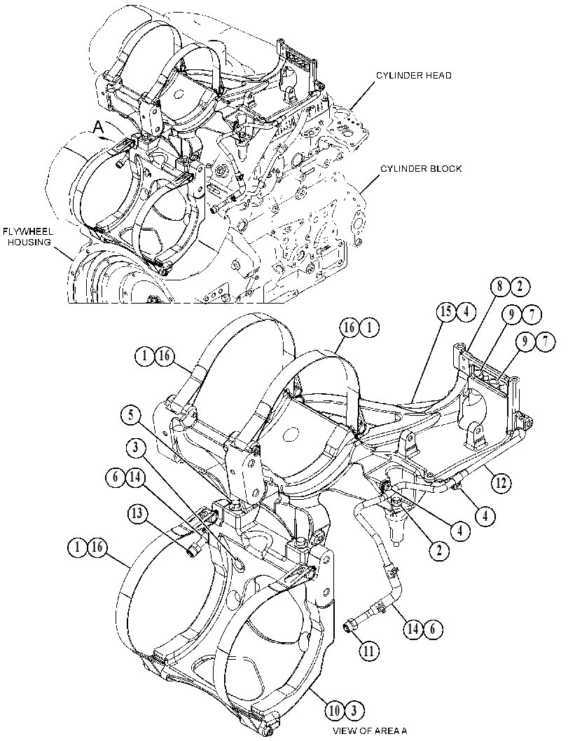 MOUNTING GP-EXHAUST 5273167 CAT