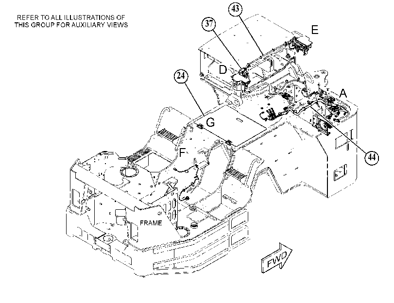 Проводка связи 5385245 CAT
