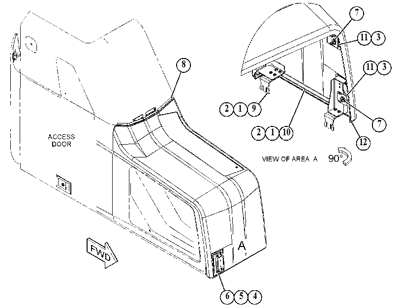 ENCLOSURE GP-RADIATOR 5273738 CAT