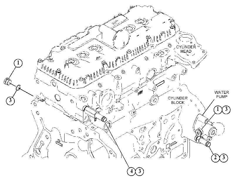 ADAPTER GP-WATER LINES 5463089 CAT