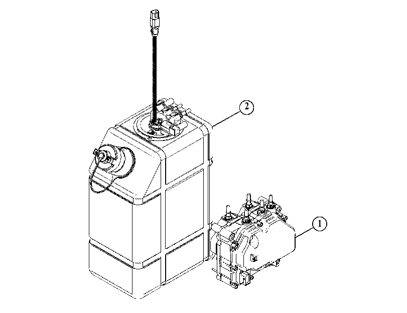PUMP & TANK GP-DEF 5103728 CAT