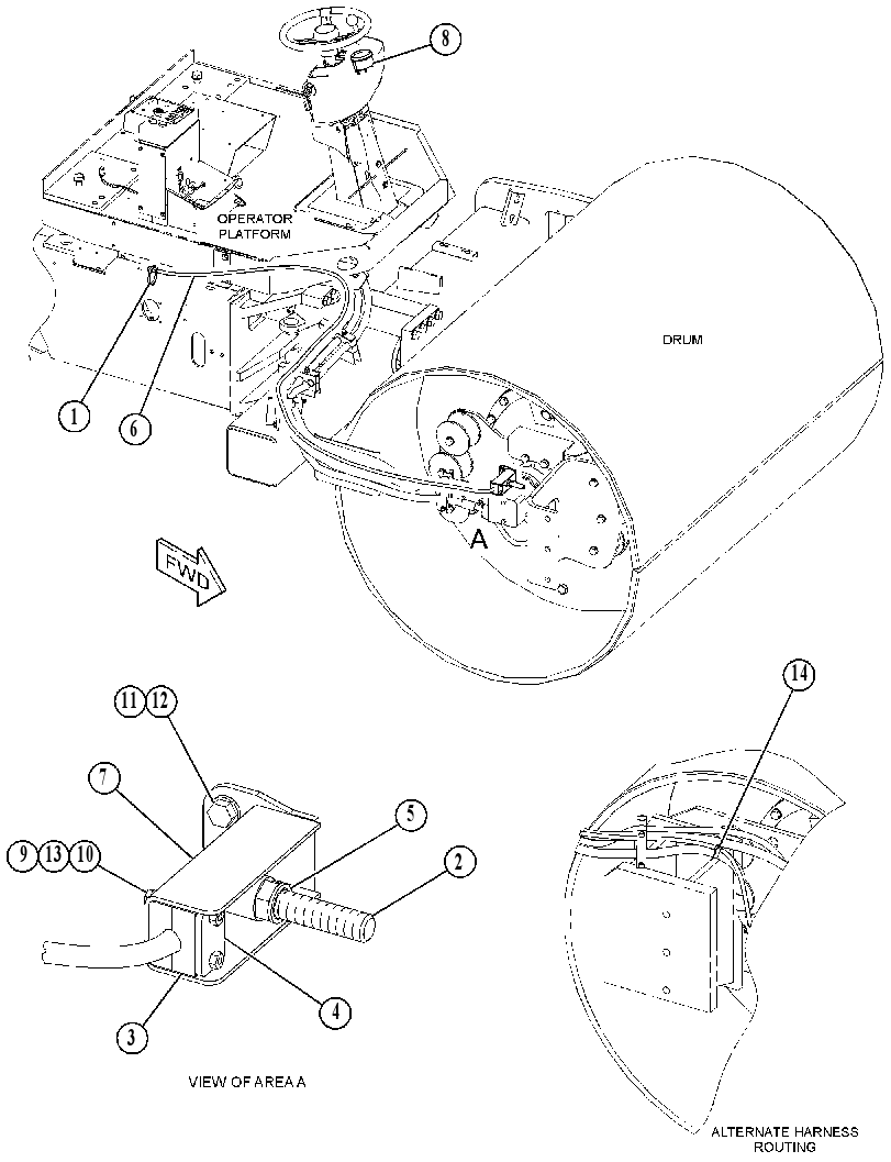 GAUGE GP-VIBRATORY 2041328 CAT