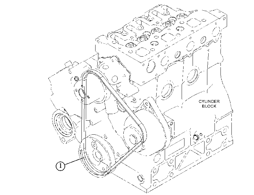 V-BELT GP 5328303 CAT