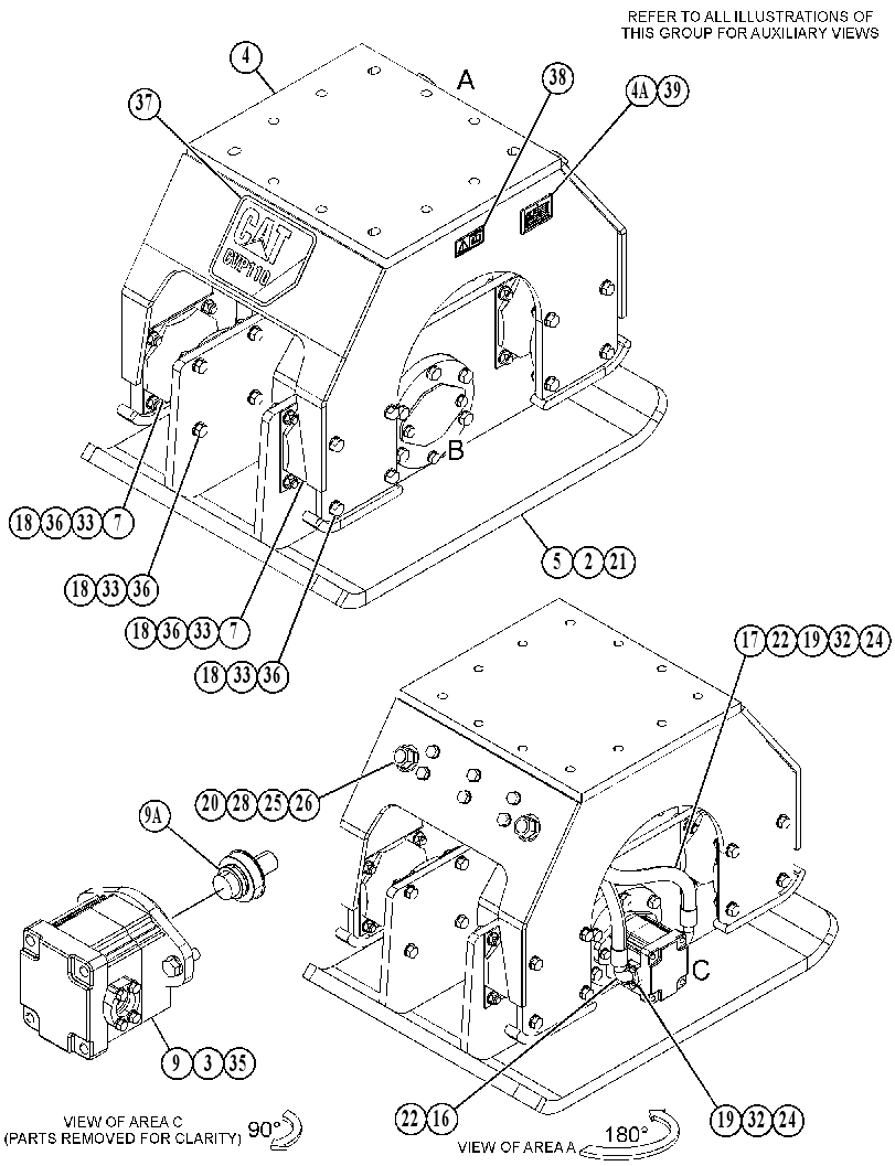 COMPACTOR GP-VIBRATORY 2055902 CAT