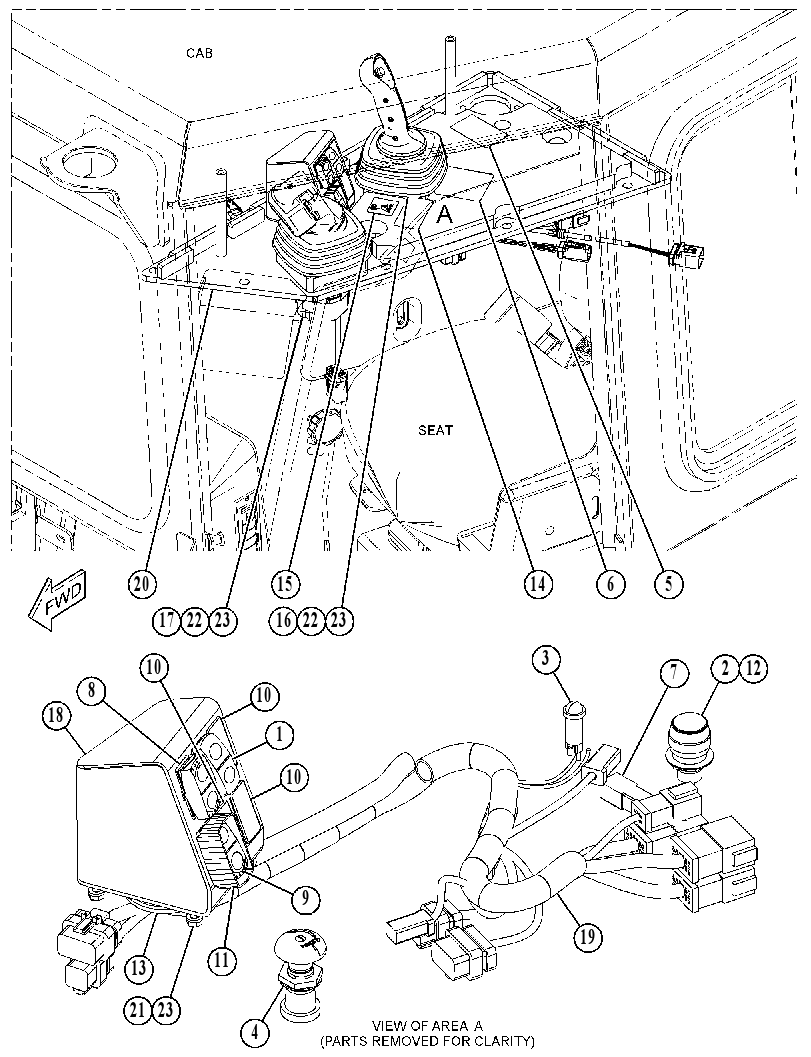 CONTROL GP-OPERATOR 5512918 CAT