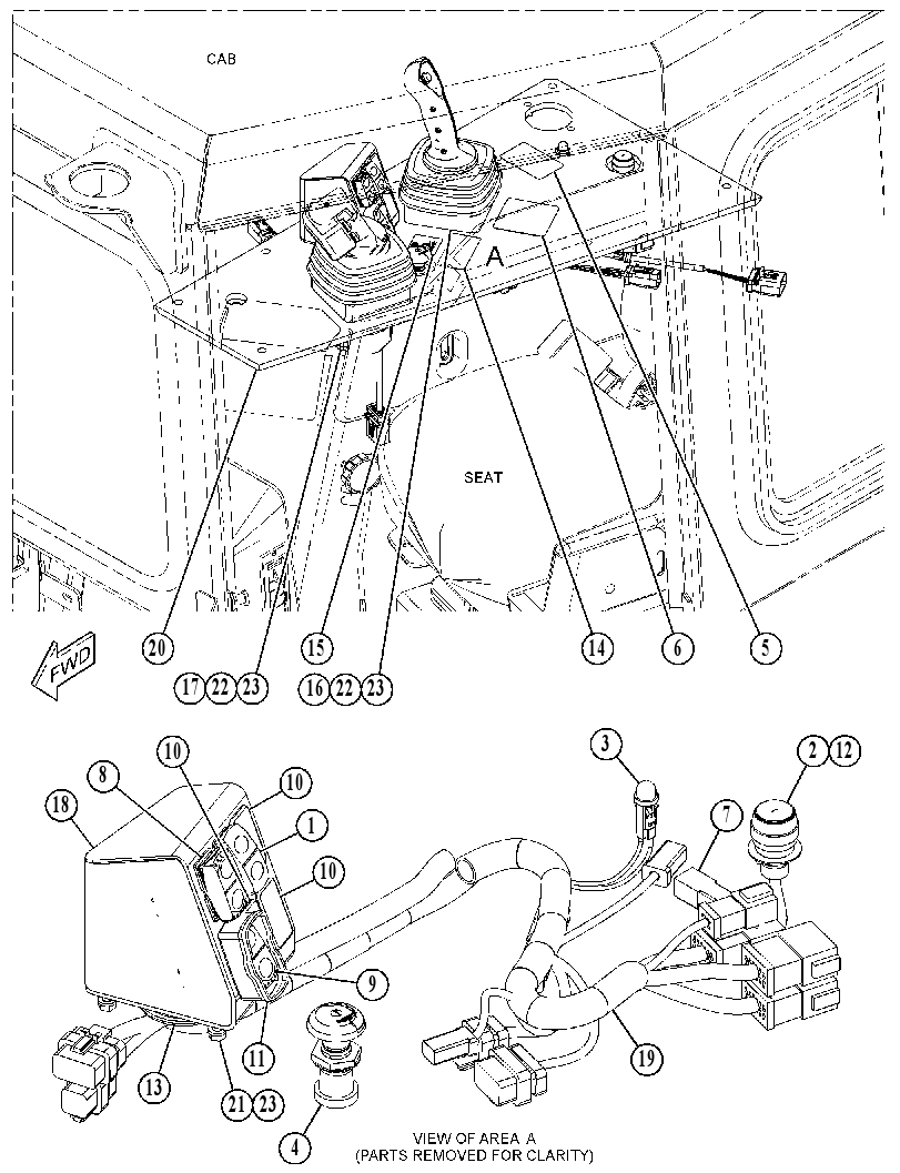CONTROL GP-OPERATOR 5498994 CAT