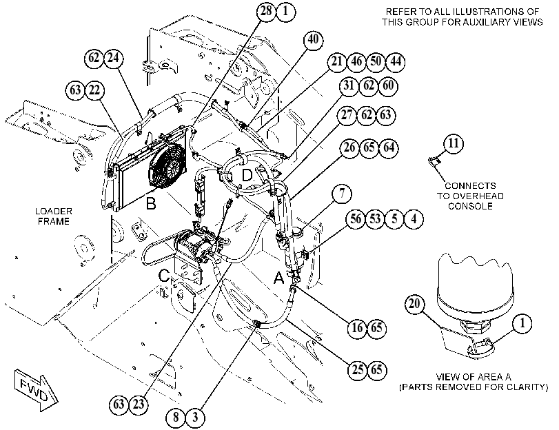 KIT-AIR COND & HEATER INSTL 4210357 CAT