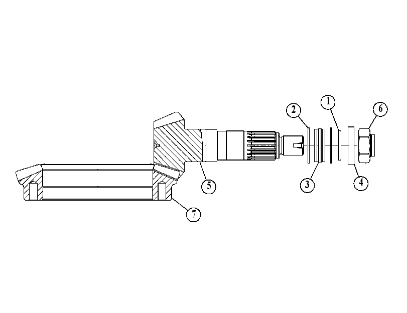 KIT-BEVEL GEAR & PINION 4790972 CAT