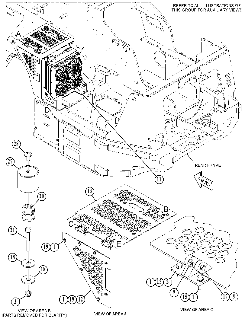 COOLER & MTG GP-TRANSMISSION 5290338 CAT