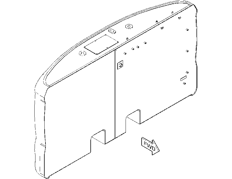 COUNTERWEIGHT AS 5752655 CAT