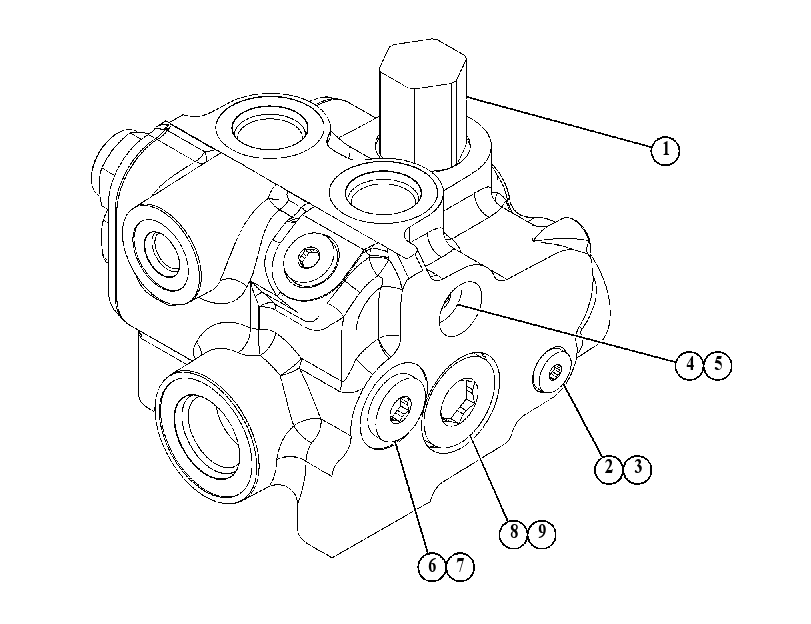 VALVE GP-ACCUMULATOR CHARGING 5492511 CAT