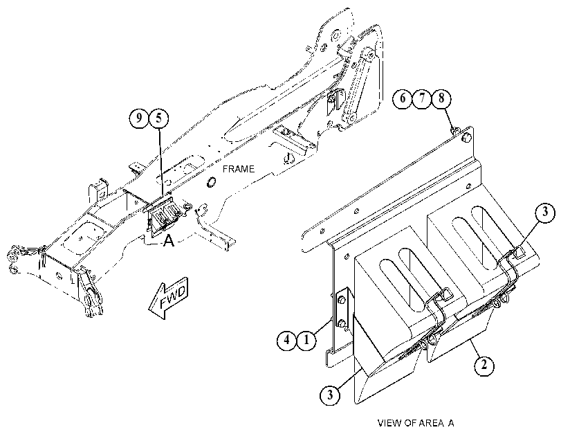 CHOCK GP-WHEEL 5509000 CAT