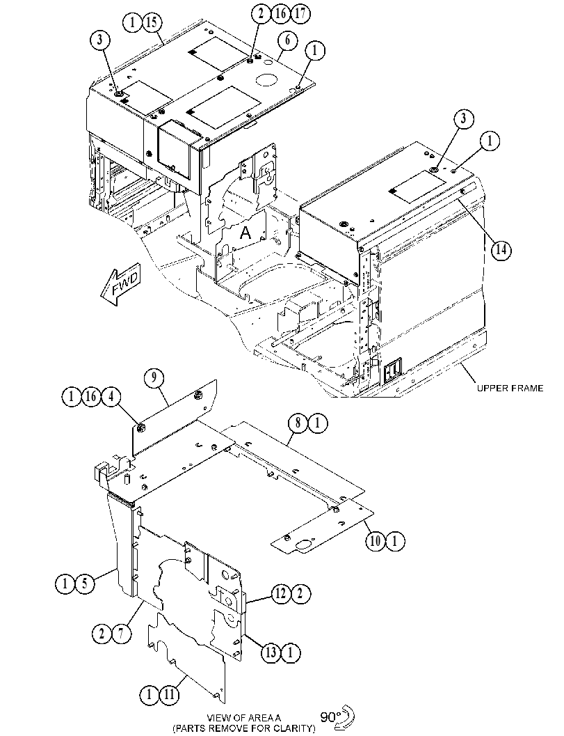 COVER GP-HOOD 5769405 CAT