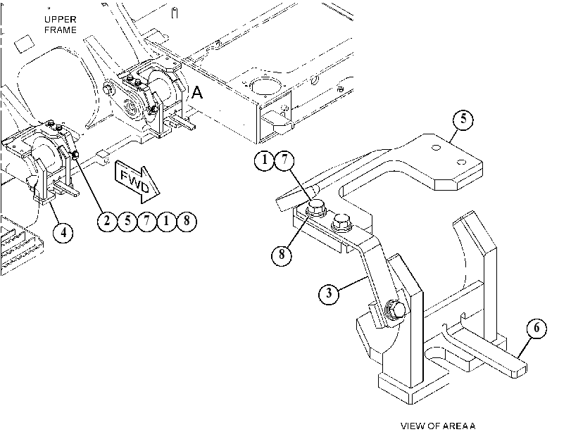 SUPPORT GP-BOOM CYLINDER 5655813 CAT