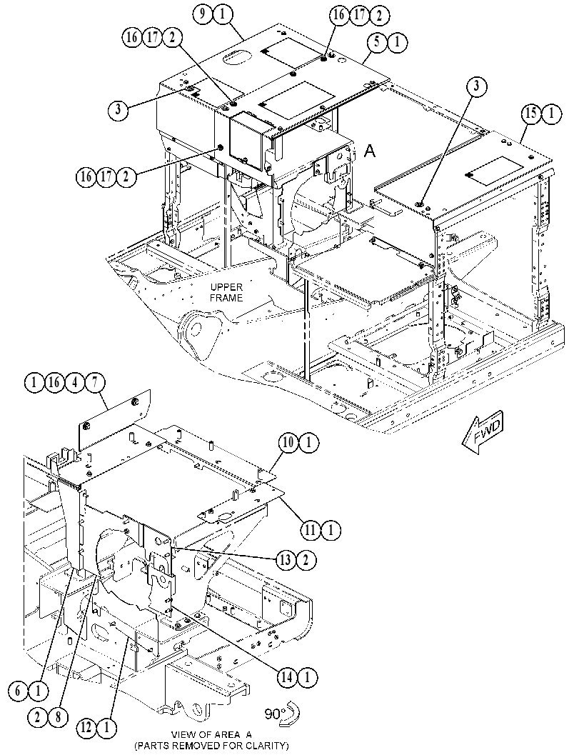 COVER GP-HOOD 5684345 CAT