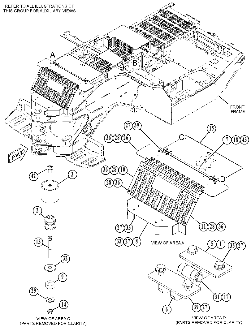 COVER GP-DECK 5493994 CAT
