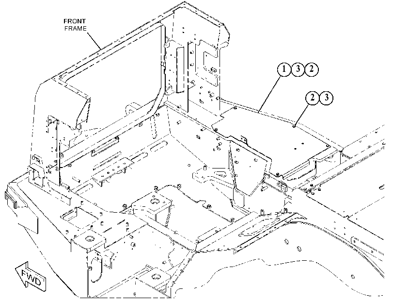 COVER GP-DECK 5703901 CAT