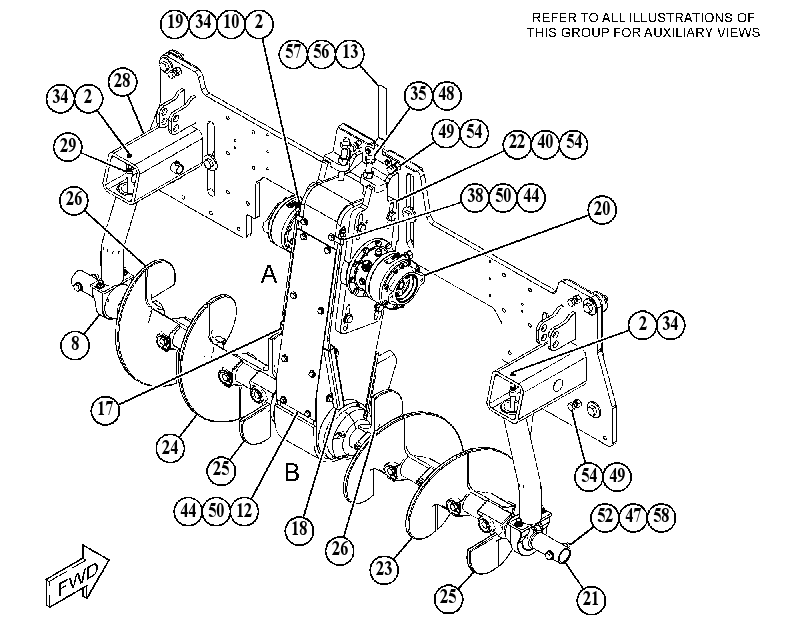 CONVEYOR & MTG GP-AUGER 4249156 CAT