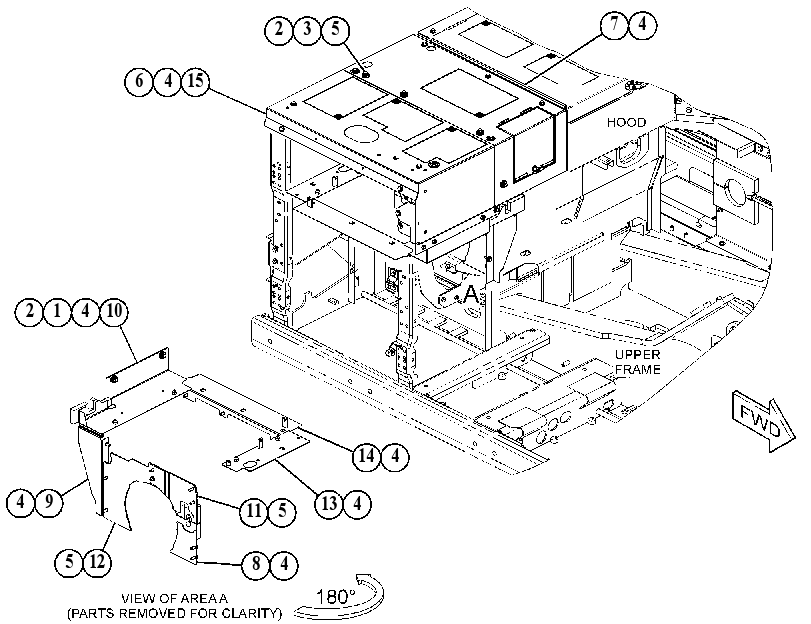 COVER GP-HOOD 5759500 CAT