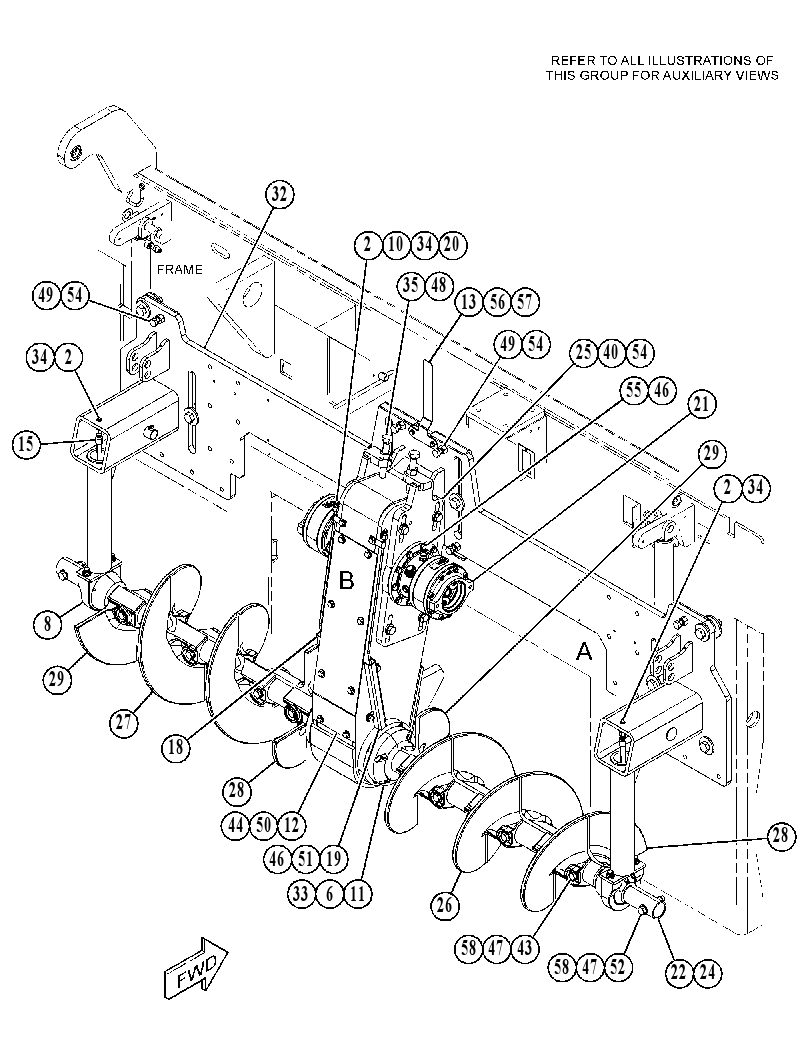 CONVEYOR & MTG GP-AUGER 4461209 CAT
