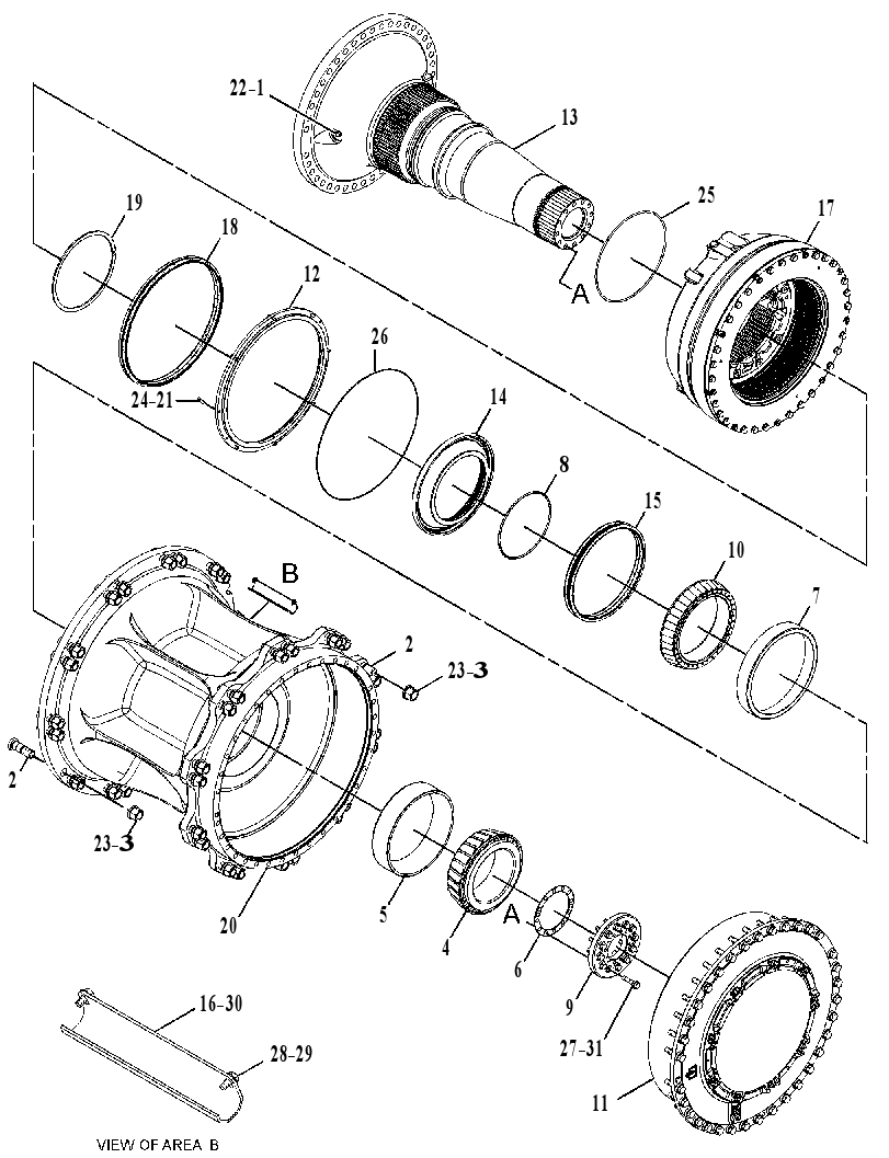 WHEEL GP-REAR 2612354 CAT
