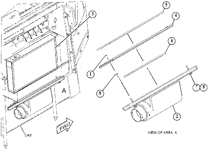 DUCT & FILTER GP 4589501 CAT