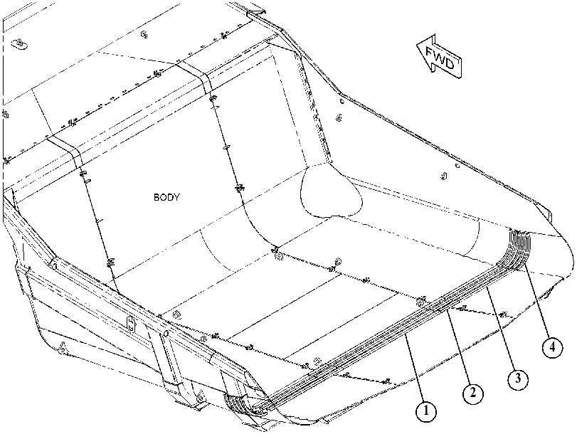 LINER GP-BODY 5505550 CAT
