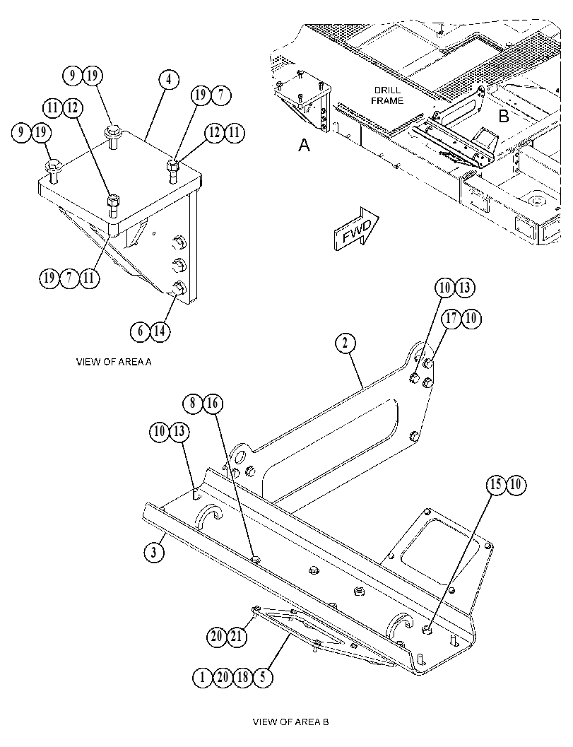MOUNTING GP-BRACKET 5173718 CAT