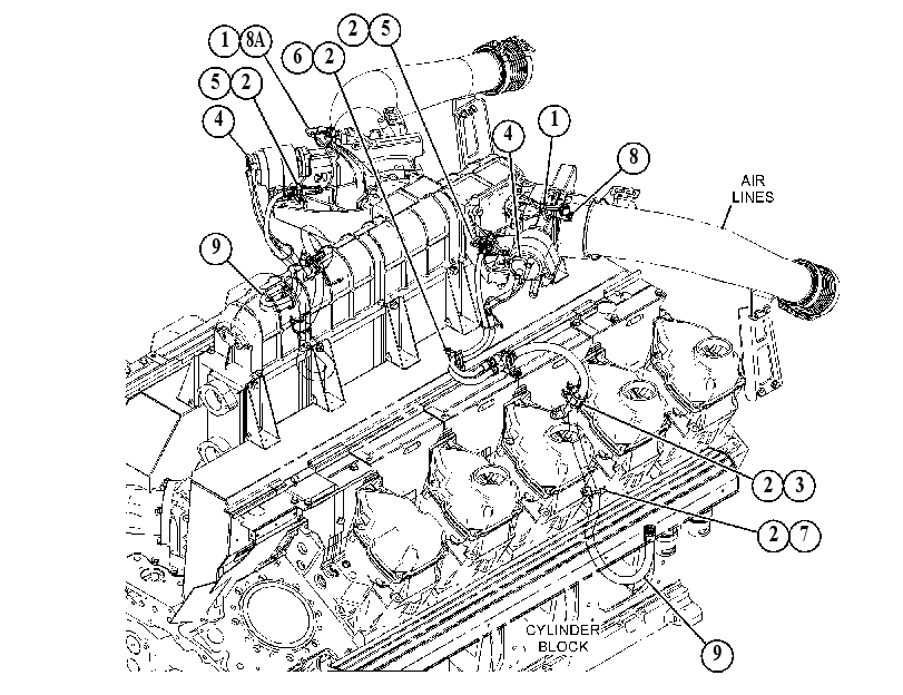 WIRING GP-AIR SHUTOFF 5699711 CAT