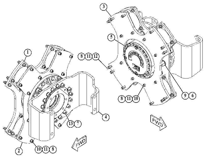 DRIVE GP-DRUM 3865832 CAT