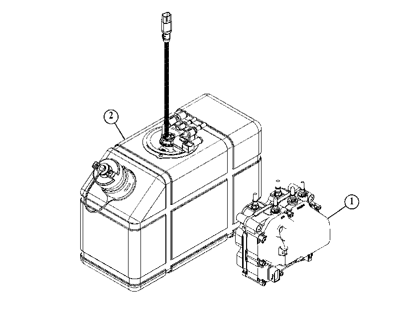 PUMP & TANK GP-DEF 5103726 CAT