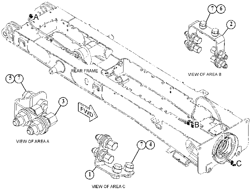 Автоматическая смазка 5421058 CAT