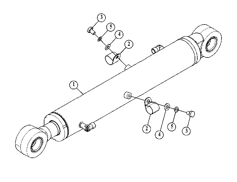 CYLINDER & MTG GP-BOOM 5731589 CAT