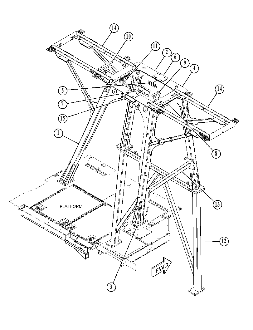 SUPPORT GP-PLATFORM 4911479 CAT