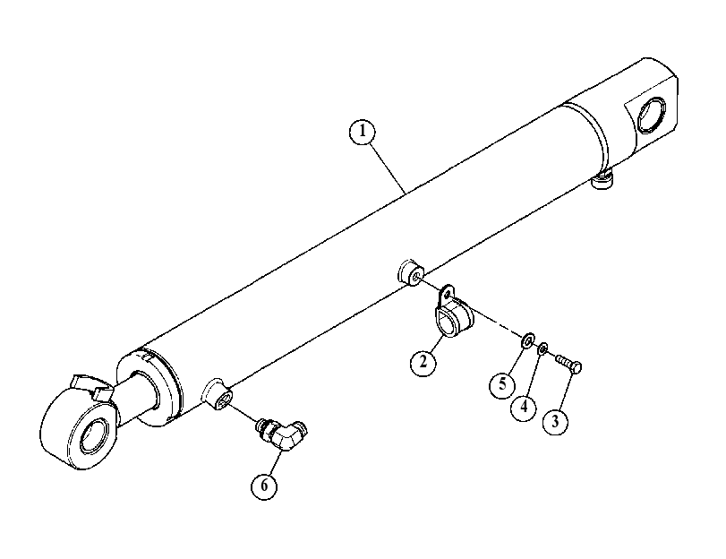 CYLINDER & MTG GP-BOOM 5809595 CAT