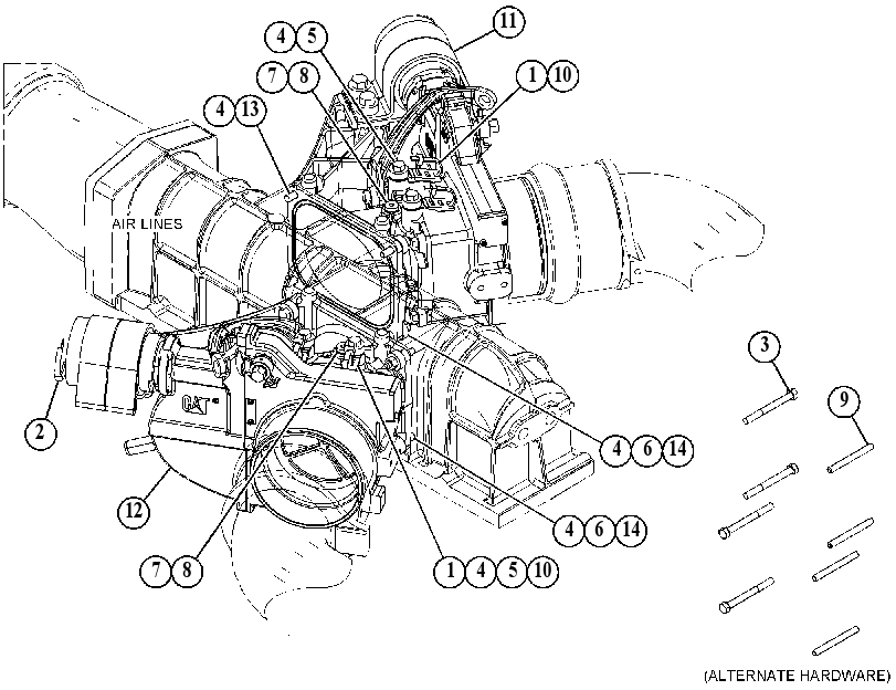 KIT-AIR SHUTOFF 5608989 CAT
