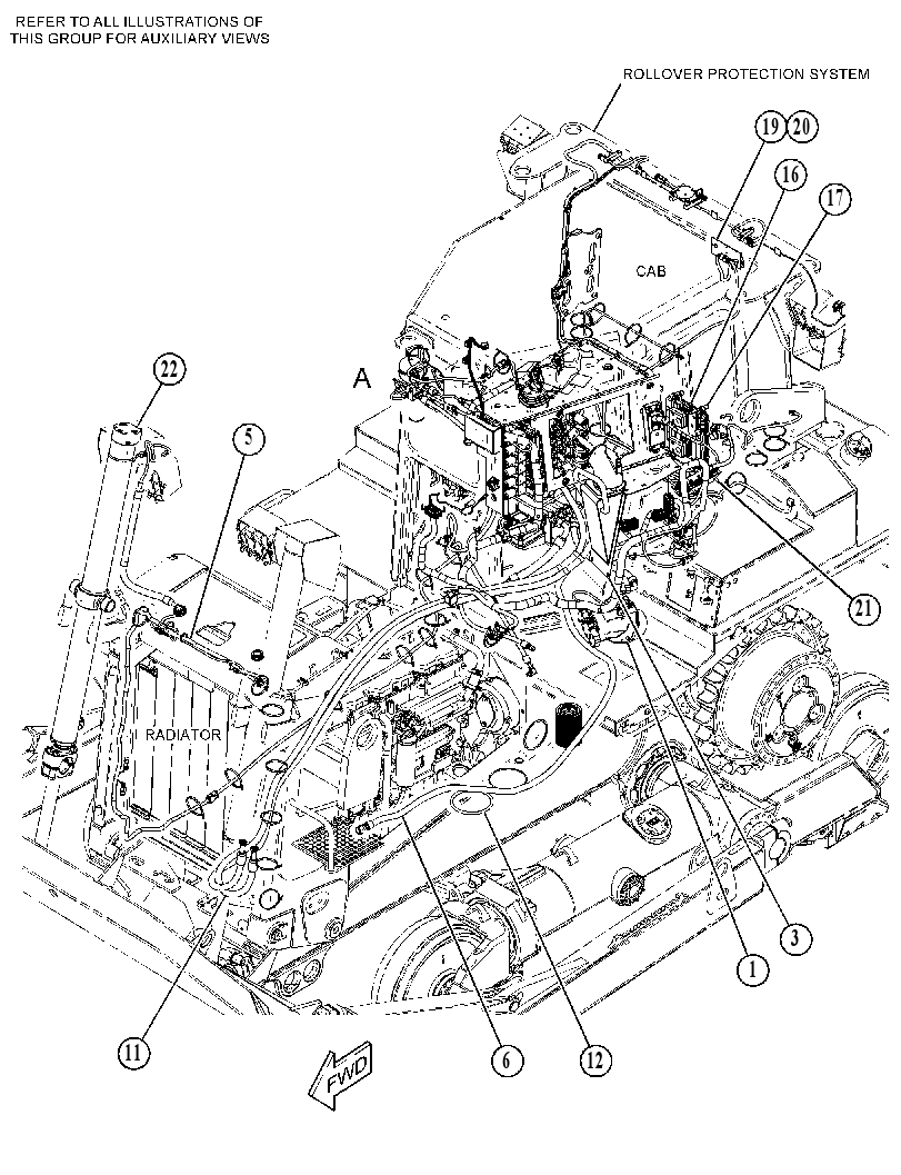 CONTROL GP-REMOTE 5498254 CAT