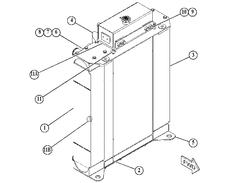 COOLING GP 5640795 CAT