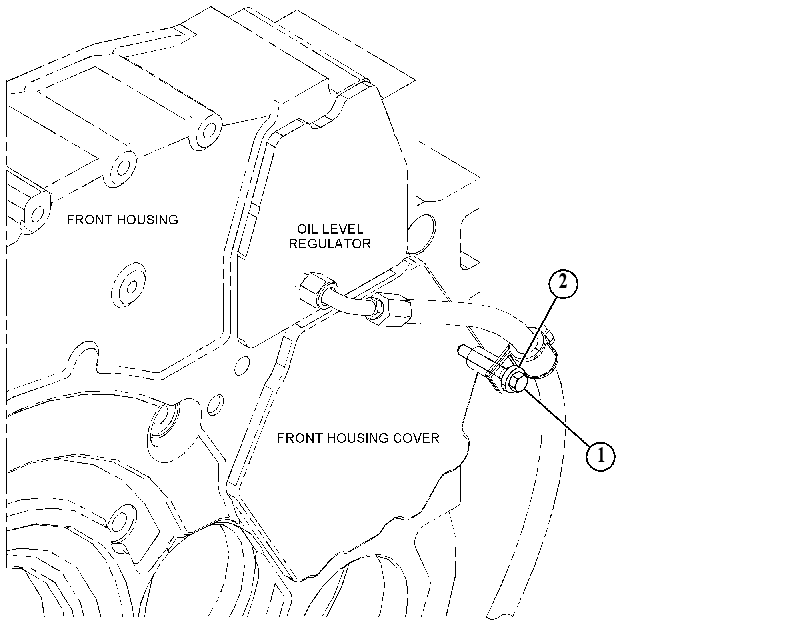 FASTENER GP-ENGINE OIL LINES 5716741 CAT
